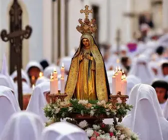 Traslado da imagem peregrina de Nossa Senhora de Nazaré em Ananindeua.