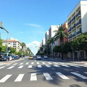 SEMUTRAN inicia revitalização das faixas de pedestres na Avenida Dom Vicente Zico