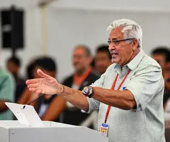 Dr Daniel Santos (Podemos) vota em Ananindeua