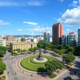 Praça Tancredo Neves na Cidade Nova