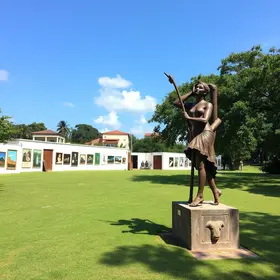Galeria de exposições do Parque Cultural Vila Maguary