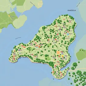Mapa de Ananindeua: bairros, parques, rios e principais regiões