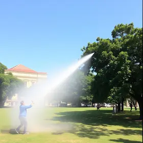 Atividades radicais no Parque Cultural Vila Maguary