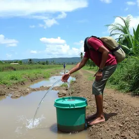 Ação itinerante da Águas do Pará chega ao bairro do Paar, em Ananindeua