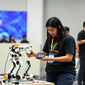 Equipe do SESI Pará conquista 1º lugar em competição internacional de robótica na China